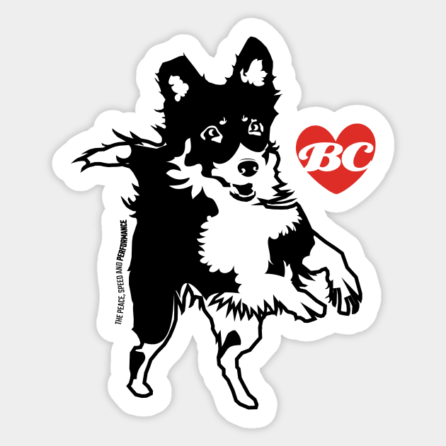 FOR BORDERCOLLIE LOVERS Sticker by islandb